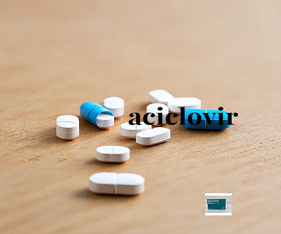 Aciclovir pastillas comprar